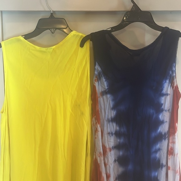 Ananda’s & Shoreline sleeveless bundle summer dresses plus OS / preowned - Picture 10 of 11